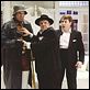 Los productores : photo Matthew Broderick, Nathan Lane, Susan Stroman, Will Ferrell