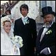 photo Anthony Perkins, Claude Chabrol, Marlène Jobert, Orson Welles