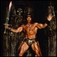 Conan el bárbaro : photo Arnold Schwarzenegger, John Milius, Robert E. Howard