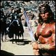 Conan el bárbaro : photo Arnold Schwarzenegger, John Milius, Robert E. Howard