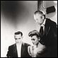 photo Albert Lewin, Donna Reed, George Sanders, Hurd Hatfield