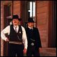Wyatt Earp : photo Kevin Costner, Lawrence Kasdan, Michael Madsen