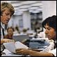 Todos los hombres del presidente : photo Alan J. Pakula, Dustin Hoffman, Robert Redford