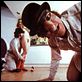 La Naranja mecánica : photo Malcolm McDowell, Stanley Kubrick