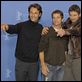 300 : photo Gerard Butler, Rodrigo Santoro, Zack Snyder