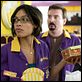Clerks II : photo Brian O'Halloran, Kevin Smith, Rosario Dawson