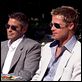 Ocean's Eleven : photo Brad Pitt, George Clooney, Steven Soderbergh
