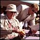 Ocean's Eleven : photo Brad Pitt, Carl Reiner, Steven Soderbergh