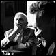 photo Benoît Delépine, Claude Chabrol