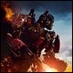 Transformers : poster Megan Fox, Michael Bay, Shia LaBeouf