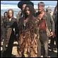 Piratas del Caribe 3: En el fin del mundo : photo Geoffrey Rush, Gore Verbinski, Mackenzie Crook, Naomie Harris