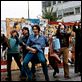 Le Péril jeune : photo Cédric Klapisch, Nicolas Koretzky, Romain Duris, Vincent Elbaz