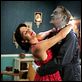 photo Andrew Currie, Billy Connolly, Carrie-Anne Moss