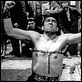 La Strada : photo Anthony Quinn, Federico Fellini