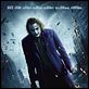 El caballero oscuro : poster Christopher Nolan, Heath Ledger