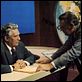 Network, un mundo implacable : photo Peter Finch, Sidney Lumet, William Holden
