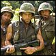 Tropic Thunder. ¡Una guerra muy perra! : photo Alpa Chino, Ben Stiller, Brandon T. Jackson, Kirk Lazarus, Robert Downey Jr.