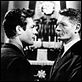 La Dolce Vita : photo Alain Cuny, Federico Fellini, Marcello Mastroianni