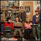 Big Bang : photo Jim Parsons, Johnny Galecki, Kaley Cuoco, Kunal Nayyar, Simon Helberg