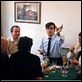 La novia vestía de negro : photo Claude Rich, François Truffaut, Michael Lonsdale, Michel Bouquet