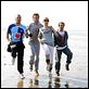 photo Abbes Zahmani, Emmanuelle Béart, Fabien Onteniente, Franck Dubosc, Samuel Le Bihan