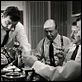 photo Bernard Blier, Francis Blanche, Georges Lautner, Lino Ventura, Robert Dalban
