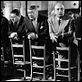 photo Bernard Blier, Francis Blanche, Georges Lautner, Jean Lefebvre, Lino Ventura