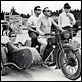 La gran evasión : photo James Coburn, James Garner, John Sturges, Steve McQueen
