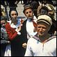Popeye : photo Robert Altman, Robin Williams, Shelley Duvall