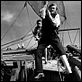 Moby Dick : photo Gregory Peck, John Huston