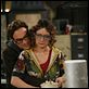 Big Bang : photo Johnny Galecki, Sara Gilbert