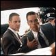 L.A. Confidential : photo Curtis Hanson, Guy Pearce, Russell Crowe