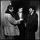 photo Claude Chabrol, Daniel Gélin, Jacques Perrin