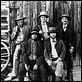 photo Arthur Penn, Harry Dean Stanton, Jack Nicholson, Randy Quaid