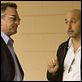 Algo pasa en Hollywood : photo Barry Levinson, Robert De Niro, Stanley Tucci