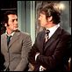 photo Roger Moore, Tony Curtis