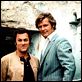 photo Roger Moore, Tony Curtis