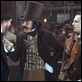 Gangs of New York : photo Daniel Day-Lewis, Leonardo DiCaprio, Martin Scorsese