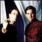 A través del tiempo : photo Dean Stockwell, Scott Bakula