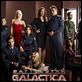 Battlestar Galáctica : photo Aaron Douglas, Edward James Olmos, Grace Park, James Callis, Jamie Bamber