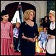 8 mujeres : photo Catherine Deneuve, Danielle Darrieux, Emmanuelle Béart, Isabelle Huppert, Ludivine Sagnier