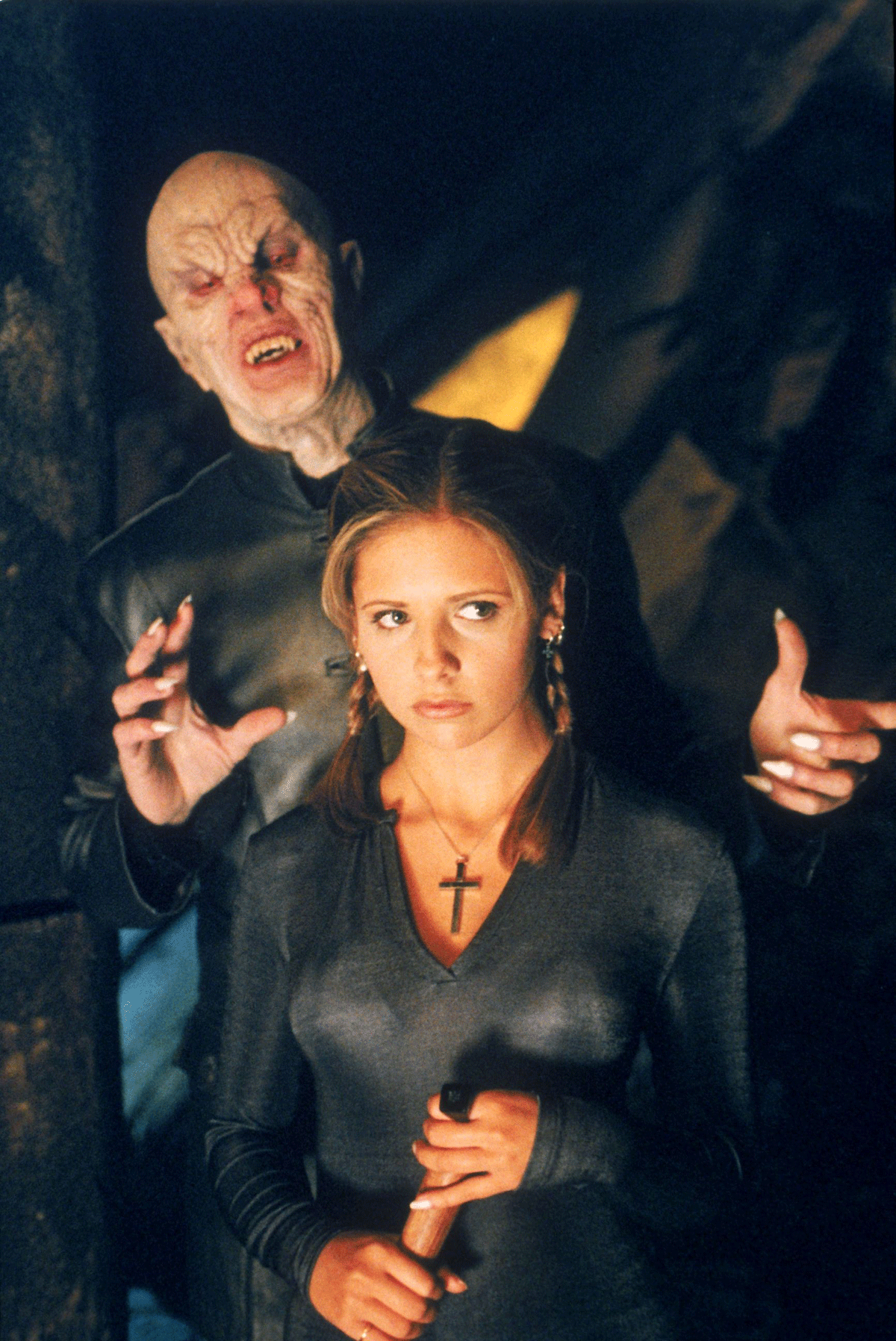Buffy Cazavampiros : photo Mark Metcalf, Sarah Michelle Gellar
