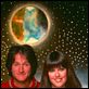 photo Pam Dawber, Robin Williams