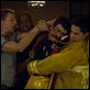 Quarantine : photo Columbus Short, Greg Germann, Jay Hernandez, John Erick