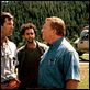 Un pueblo llamado Dante's Peak : photo Charles Hallahan, Grant Heslov, Pierce Brosnan, Roger Donaldson