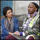 El solista : photo Jamie Foxx, Joe Wright, Lisa Gay Hamilton