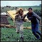 Twister : photo Bill Paxton, Helen Hunt, Jan de Bont
