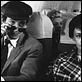 photo Jeanne Moreau, Jean-Paul Belmondo, Marcel Ophuls