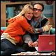 Big Bang : photo Johnny Galecki, Kaley Cuoco