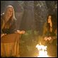 La leyenda del buscador : photo Bridget Regan, Bruce Spence